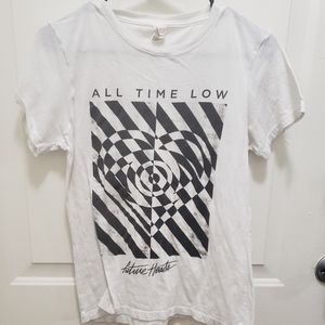 Hot Topic- All Time Low, Future Hearts T-Shirt, size L